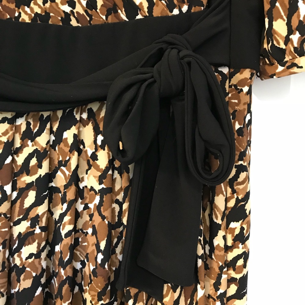 Evan Picone faux wrap dress - Picture 2 of 8